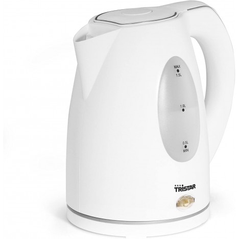 Bouilloire TRISTAR - 1,5 Litres - 2000 Watts - Blanc (WK-1324)