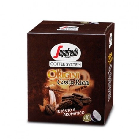 Paquet de 10 Capsules Café SEGAFREDO - Origine Costa Rica (ORIGINE COSTA RICA)