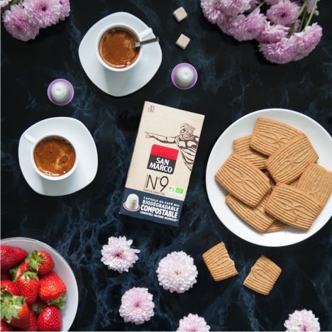 Paquet de 10 Capsules Café SAN MARCO... Paquet de 10 Capsules Café SAN MARCO...