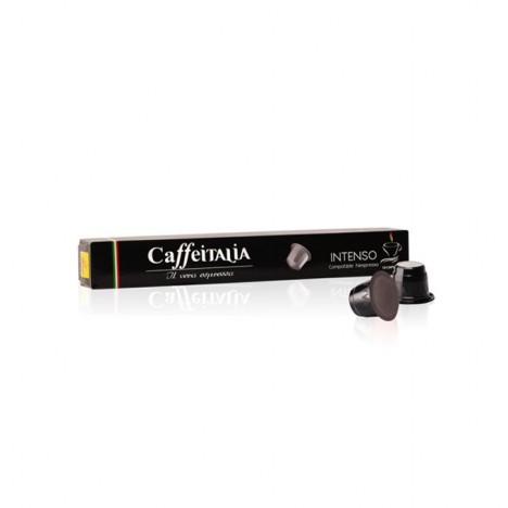 Paquet de 10 Capsules CAFFE ITALIA NESPRESSO INTENSO (P111CI) Paquet de 10 Capsules CAFFE ITALIA NESPRESSO INTENSO (P111CI)