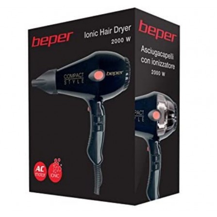 Sèche Cheveux BEPER - 2000 Watts - Noir (PROF.40.401) 2