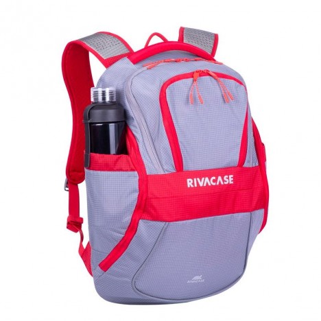 Sac à Dos RIVACASE Pour Pc Portable 15.6" - Gris & Rouge prix Sac à Dos RIVACASE Pour Pc Portable 15.6" - Gris & Rouge prix