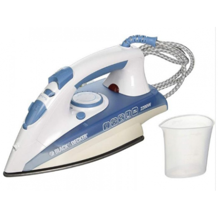 Fer à Repasser BLACK & DECKER 2200W - Bleu&Blanc (X2000-B5) - tunisie