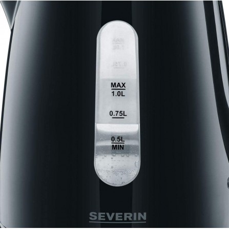 Bouilloire SEVERIN Sans Fil - 1000 Watts - 1 Litre - Noir (WK3410) 2
