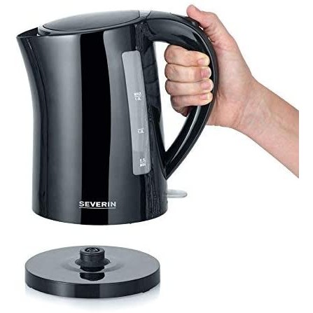 Bouilloire électrique SEVERIN - 2200 Watts - 1.5 Litres - Noir (WK3498) 2