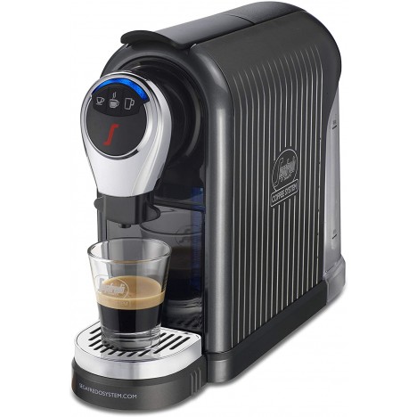Machine à Café SEGAFREDO - 1260 Watts - 0.7 Litres - Gris (Espresso-1-Plus)