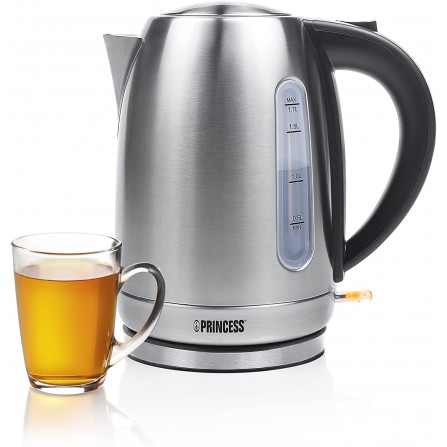 Bouilloire électrique PRINCESS - 2200 Watts - 1,7 Litres - Inox (236018) 2