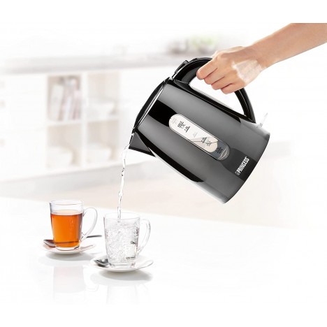 Bouilloire électrique PRINCESS - 2200 Watts - 1,7 Litres - Noir (236017) Bouilloire électrique PRINCESS - 2200 Watts - 1,7 Litres - Noir (236017)