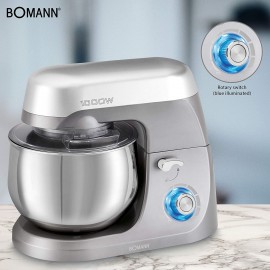 Robot Multifonction BOMANN - 1000 Watts - 5 Litres - Gris (KM6009 CB)
