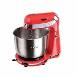 Robot Pétrin DOMOCLIP - 250 Watts - 3 Litres - Rouge (DOP137R)