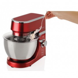Robot Pétrin ARZUM - 3 En 1 - 1000 Watts - 4.5 Litres - Rouge (AR1069)