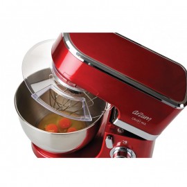 Robot Pétrin ARZUM - 3 En 1 - 1000 Watts - 4.5 Litres - Rouge (AR1069)