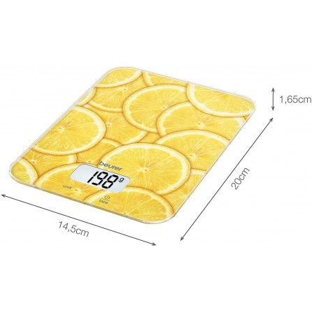 Balance de Cuisine BEURER - 5 KG (KS19-LEMON) 2