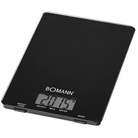 Balance de Cuisine BOMANN avec Ecran LCD 5 KG - Noir (KW1515CB) Balance de Cuisine BOMANN avec Ecran LCD 5 KG - Noir (KW1515CB)