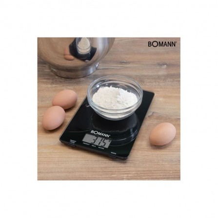 Balance de Cuisine BOMANN avec Ecran LCD 5 KG - Noir (KW1515CB) 2