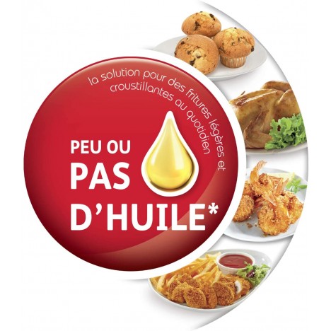 Friteuse MOULINEX EASY FRY Digital 1500 Watts - 8 Fonctions - Noir (EZ401810) Friteuse MOULINEX EASY FRY Digital 1500 Watts - 8 Fonctions - Noir (EZ401810)