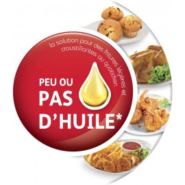 Friteuse MOULINEX EASY FRY Digital 1500 Watts - 8 Fonctions - Noir (EZ401810) Friteuse MOULINEX EASY FRY Digital 1500 Watts - 8 Fonctions - Noir (EZ401810)