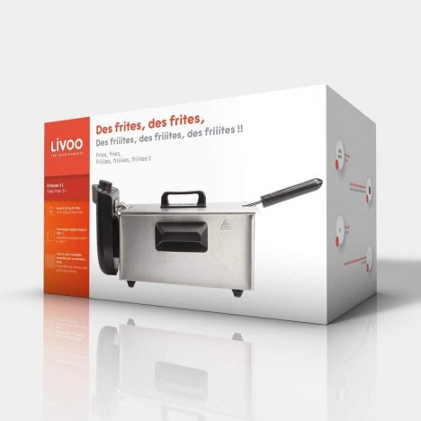 Friteuse LIVOO 2000 Watts - 3 Litres... Friteuse LIVOO 2000 Watts - 3 Litres...