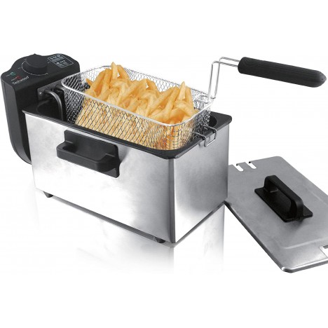 Friteuse TECHWOOD 2000 Watts - 3 Litres - Inox (TFR-300A)