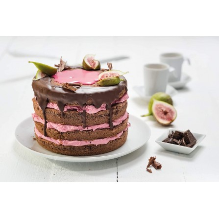 Set de 4 Moules à Gâteau ZENKER Ø18 x 1,8 Cm - Rose (7470) 2