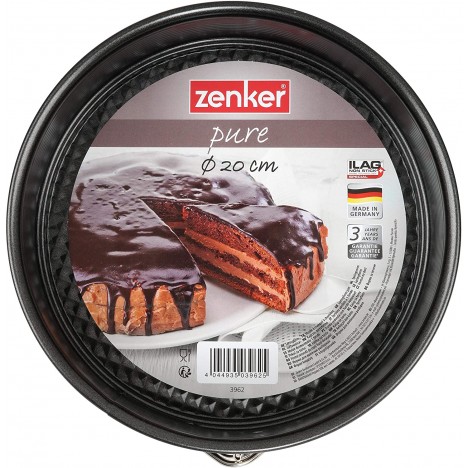 Moule à Gâteau ZENKER 20 Cm Pure - Noir (3962) Moule à Gâteau ZENKER 20 Cm Pure - Noir (3962)