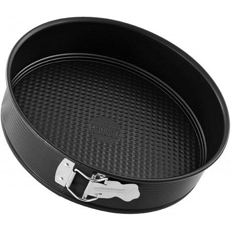 Zenker 6522 Moule à Tarte Acier Inoxydable Noir Métallique Diamètre 30 cm,  30 x 30 x 3 cm : : Cuisine et Maison