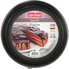 Moule à Gâteau ZENKER 26 Cm Pure - Noir (3963) Moule à Gâteau ZENKER 26 Cm Pure - Noir (3963)