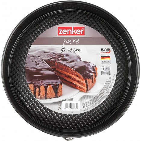 Moule à Gâteau ZENKER 28 Cm Pure - Noir (3964) Moule à Gâteau ZENKER 28 Cm Pure - Noir (3964)
