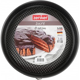 Moule à Gâteau ZENKER 28 Cm Pure - Noir (3964) Moule à Gâteau ZENKER 28 Cm Pure - Noir (3964)