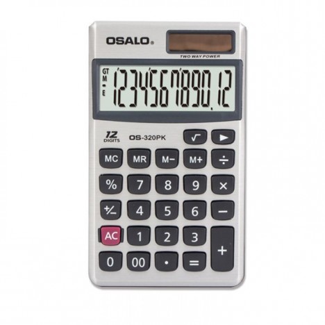 Calculatrice De Poche OSALO 12 Chiffres prix tunisie