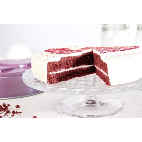 Moule à Gâteau ZENKER 26 Cm - Fonds Plat + 2 Motifs - Rose (7478) Moule à Gâteau ZENKER 26 Cm - Fonds Plat + 2 Motifs - Rose (7478)