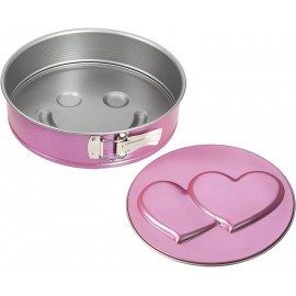 Moule à Gâteau ZENKER 26 Cm - Fonds Plat + 2 Motifs - Rose (7478) Moule à Gâteau ZENKER 26 Cm - Fonds Plat + 2 Motifs - Rose (7478)
