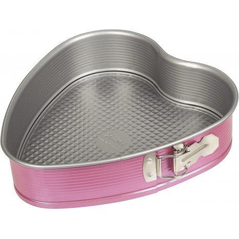 Moule à Gâteau ZENKER Forme de Cœur 27 CM - Rose (7472)