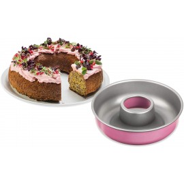 Moule à Savarin ZENKER Forme Rond 28 CM - Rose (7471) Moule à Savarin ZENKER Forme Rond 28 CM - Rose (7471)