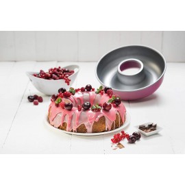 Moule à Savarin ZENKER Forme Rond 28 CM - Rose (7471) Moule à Savarin ZENKER Forme Rond 28 CM - Rose (7471)