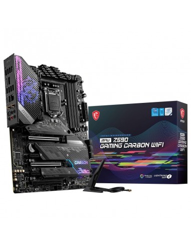 Carte Mère MSI Z590 Gaming Carbon... Carte Mère MSI Z590 Gaming Carbon...