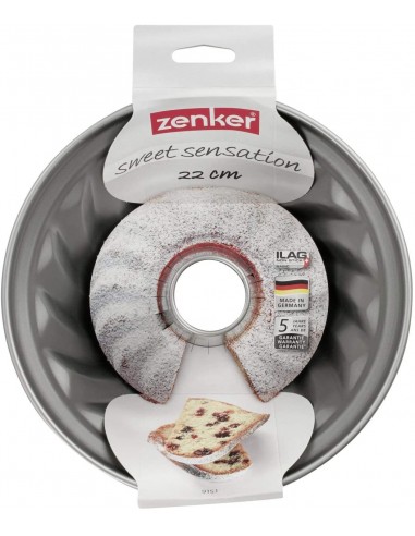 Moule Rond ZENKER - Cannelé 22 Cm Candy - Argent (9151) Moule Rond ZENKER - Cannelé 22 Cm Candy - Argent (9151)