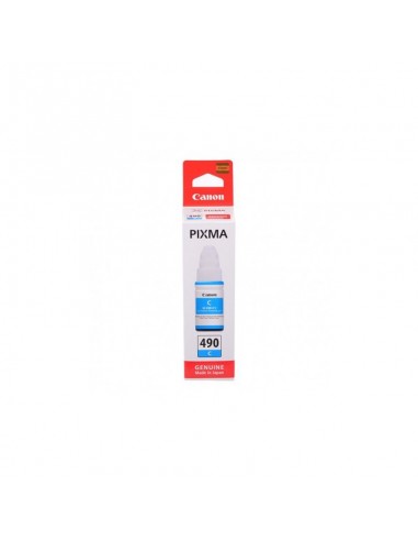 Bouteille d'encre Canon GI-490C - Cyan 70ml prix Bouteille d'encre Canon GI-490C - Cyan 70ml prix