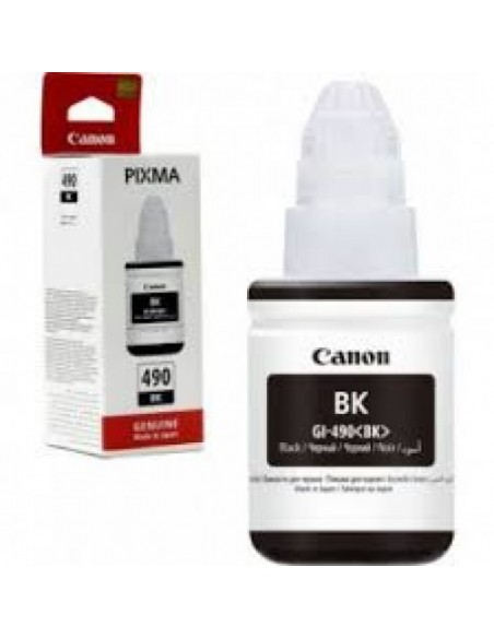 Bouteille d'encre Canon GI-490BK - Noir 130ml prix Bouteille d'encre Canon GI-490BK - Noir 130ml prix