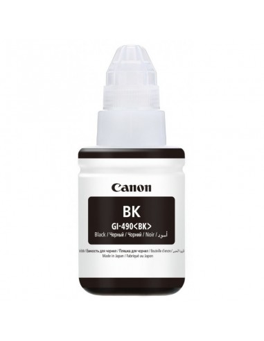 Bouteille d'encre Canon GI-490BK - Noir 130ml prix tunisie