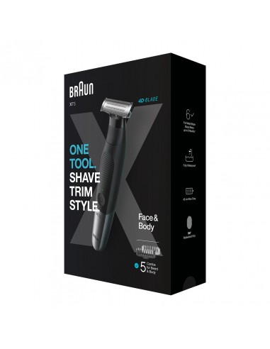 Rasoir-Tondeuse BRAUN - Hybride Series X - Noir (XT5100)