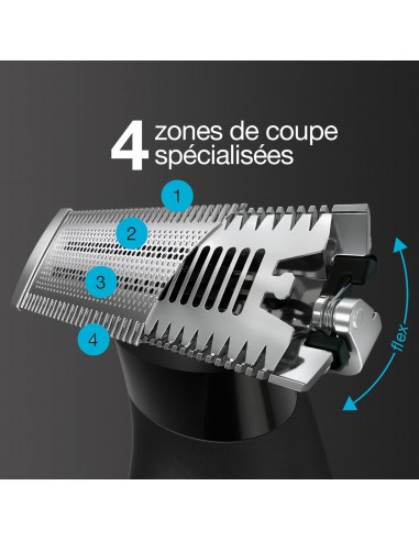 Rasoir-Tondeuse BRAUN - Hybride Series X - Noir (XT5100)