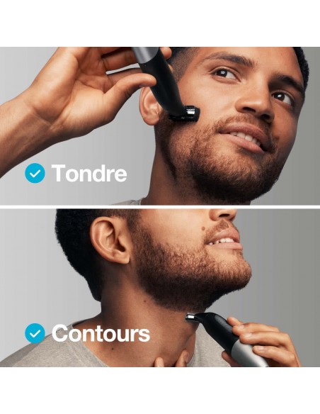 Rasoir-Tondeuse BRAUN - Hybride Series X - Noir (XT5100)