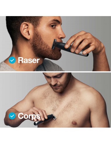 Rasoir-Tondeuse BRAUN - Hybride Series X - Noir (XT5200)