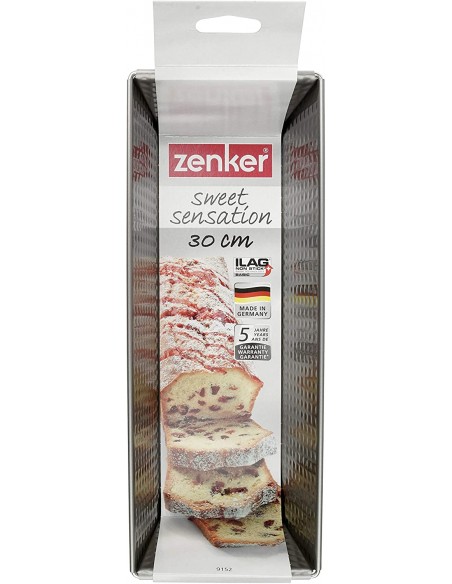 Moule à Cake ZENKER 30 CM Candy - Rosa Argent (9152) Moule à Cake ZENKER 30 CM Candy - Rosa Argent (9152)