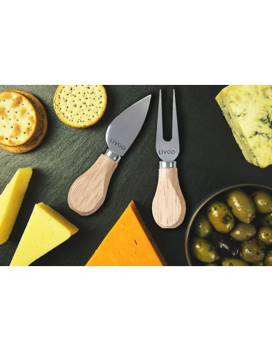 Plateau à Fromage LIVOO Pivotant - Bois (MEN28)