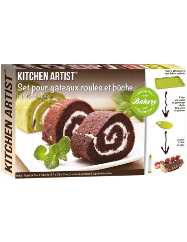 Set pour Gâteaux LIVOO - Roulés et Bûches (MEN297)