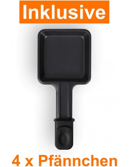 Appareil à Raclette LIVOO 4 Personnes 1200 Watts - Noir (DOC242) Appareil à Raclette LIVOO 4 Personnes 1200 Watts - Noir (DOC242)