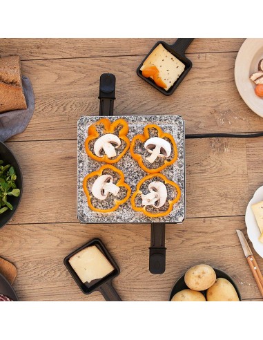 Appareil à Raclette LIVOO 4 Personnes 1200 Watts - Noir (DOC242) Appareil à Raclette LIVOO 4 Personnes 1200 Watts - Noir (DOC242)