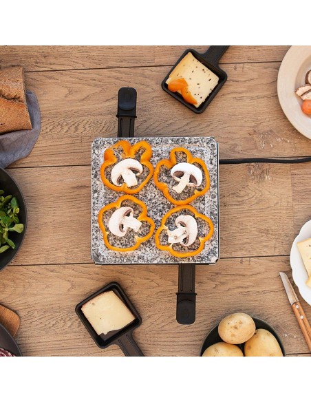 Appareil à Raclette LIVOO 4 Personnes 1200 Watts - Noir (DOC242) Appareil à Raclette LIVOO 4 Personnes 1200 Watts - Noir (DOC242)